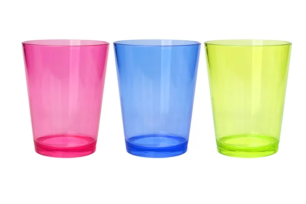 Stock image Colorful Empty Plastic Cups