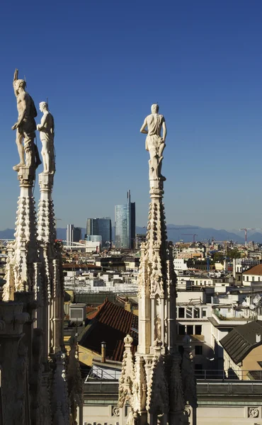 Pejzaż panoramiczny Milano - Włochy — Zdjęcie stockowe
