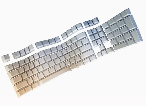 Illustration of Keyboard — Stock Photo, Image