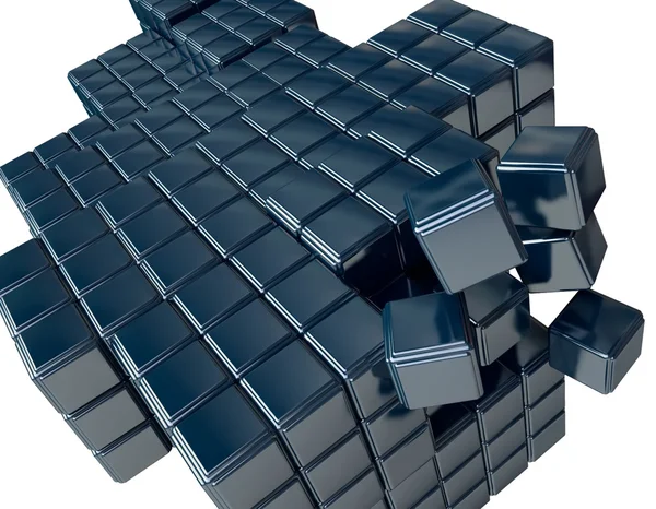 Cubes fond — Photo