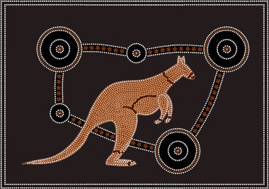 Kangaroo clipart