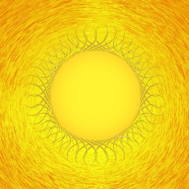 Vector sun background. Only for your design clipart