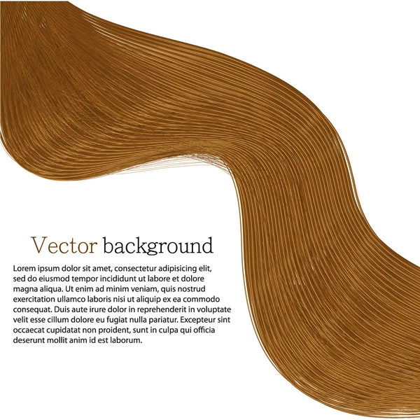 Hair background for your design. Vector illustration. Best choice — Stock Vector