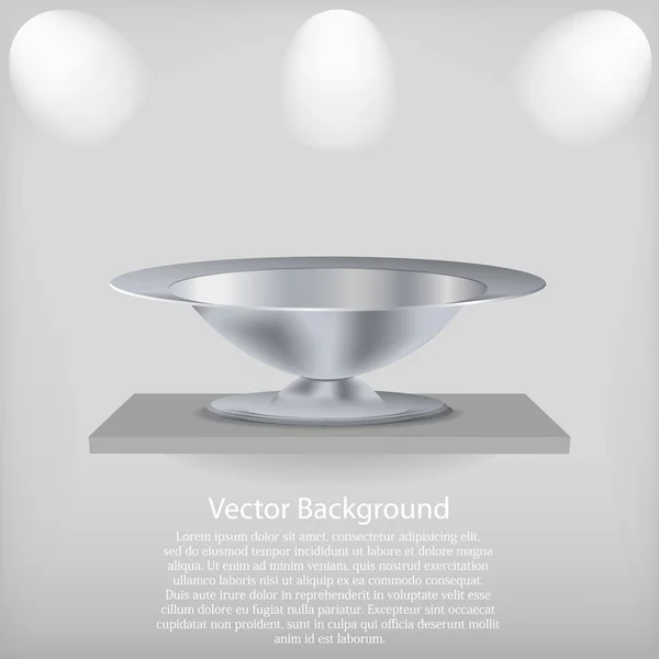 Vector plank met een lade. achtergrond. beste keuze — Stockvector