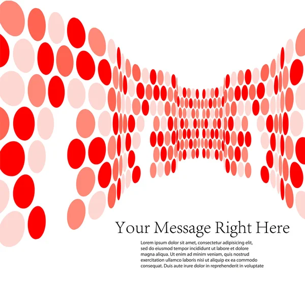 Roter geschäftlicher Hintergrund für Ihr Design. Vektorillustration. Beste Wahl — Stockvektor