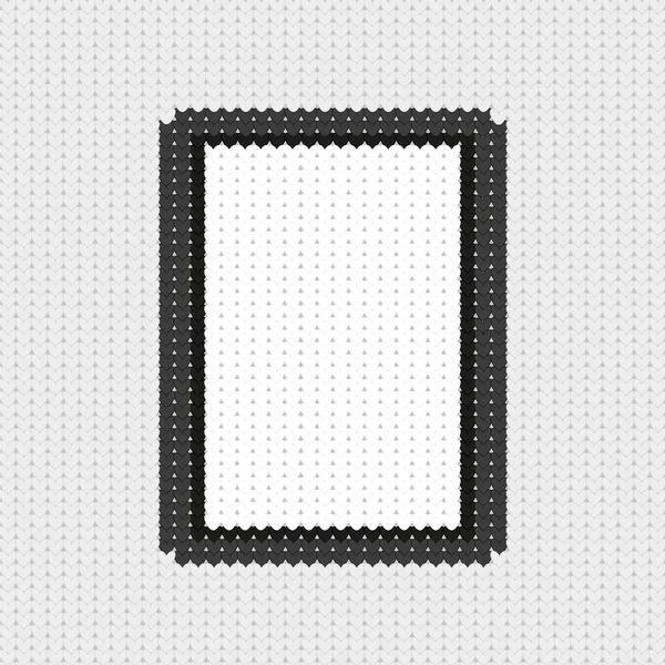 Concept computer tablet met breien. vectorillustratie — Stockvector
