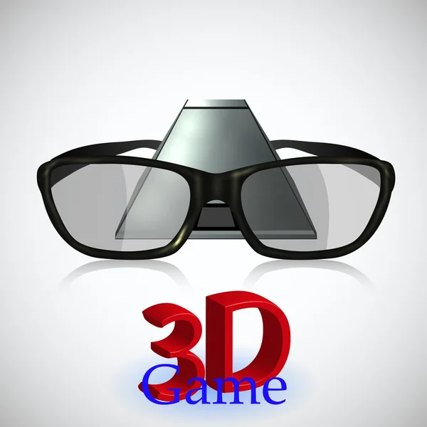 stock vector 3D gaming. New technology. Vector illustration