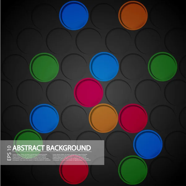 Vector creatieve abstracte achtergrond. EPS 10 — Stockvector