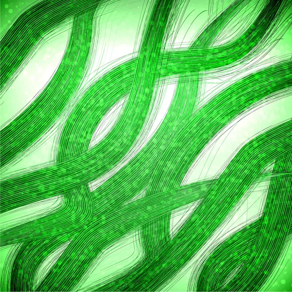 Векторний зелений абстрактний фон. Епс10 — стоковий вектор
