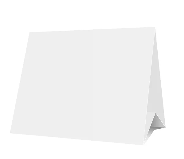 Vetor 3d em branco isolado no branco — Vetor de Stock