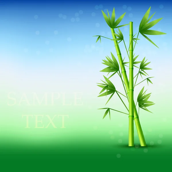 Vektor abstrakten Bambus Hintergrund. eps10 — Stockvektor