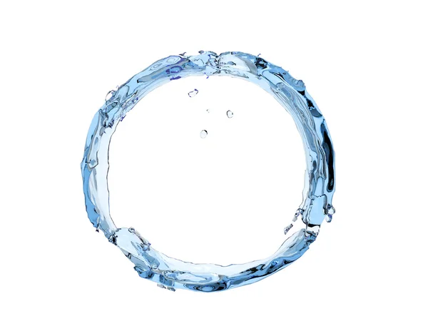 O letter water — Stock Photo, Image