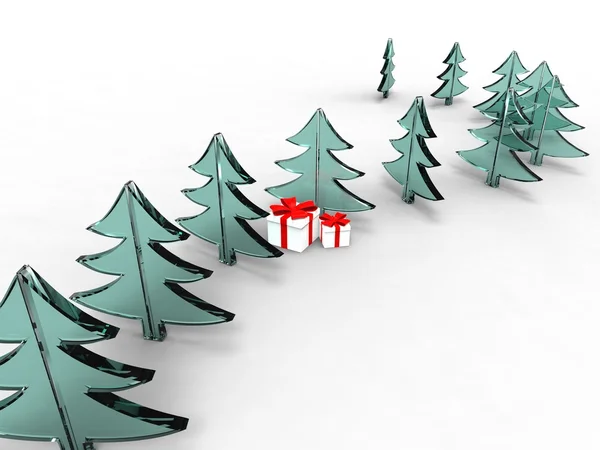 Můj vánoční strom — Stock fotografie