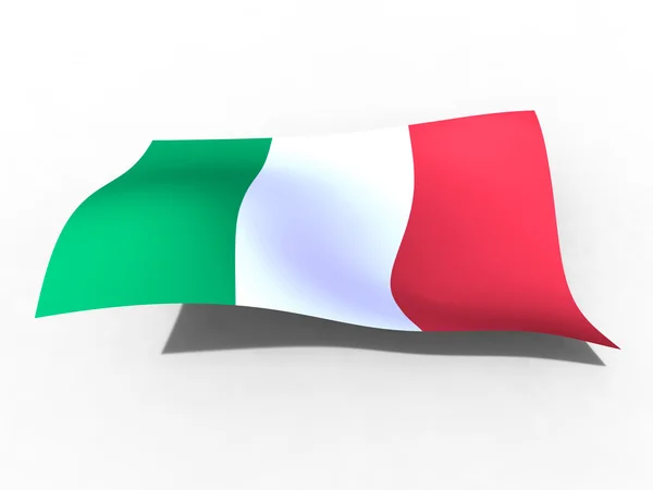 Flagge Italiens — Stockfoto