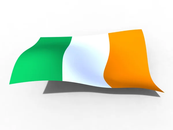 Vlag van Ierland — Stockfoto