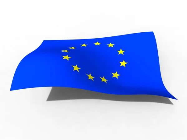 Flagga Europa — Stockfoto