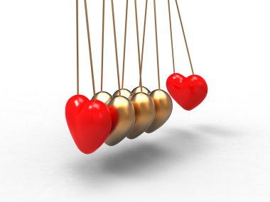 Love pendulum clipart