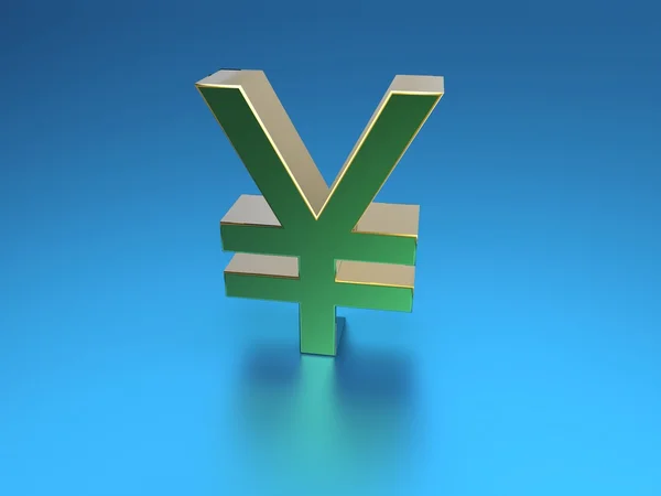Symbolic yen — Stock Photo, Image