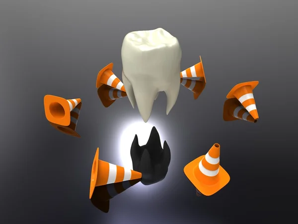 Cuide dos dentes — Fotografia de Stock