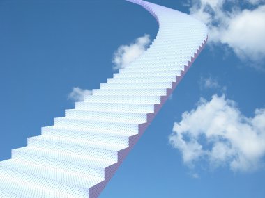Path to the sky clipart