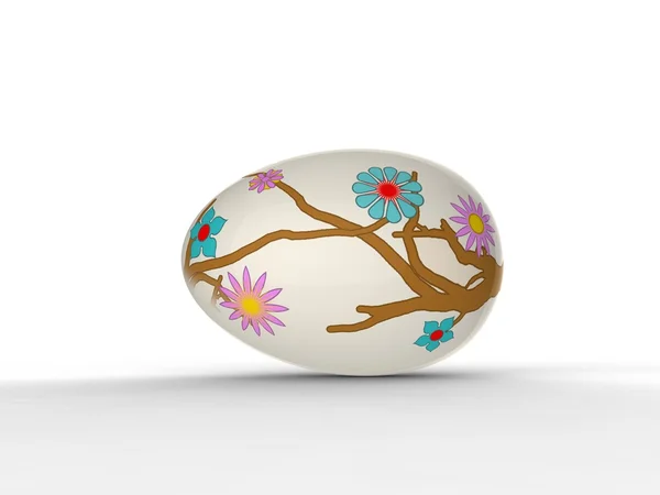 La pittura dell'uovo d'arte — Foto Stock