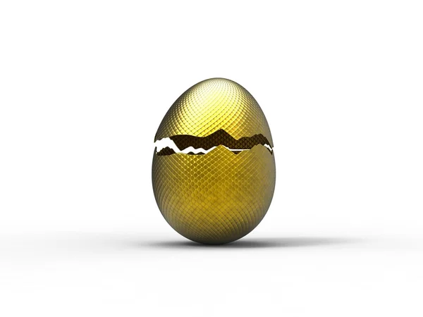Πολυτέλεια χρυσό αυγό — Φωτογραφία Αρχείου
