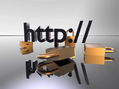 Http secure clipart