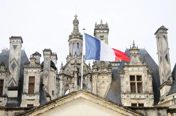 Bandeira nacional francesa — Fotografia de Stock
