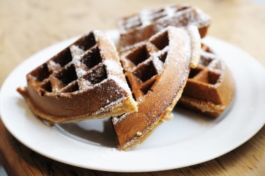 Belgian waffles clipart