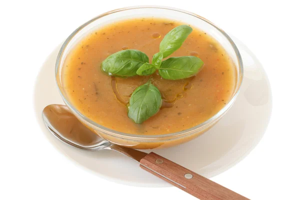 Suppe in der Schüssel — Stockfoto