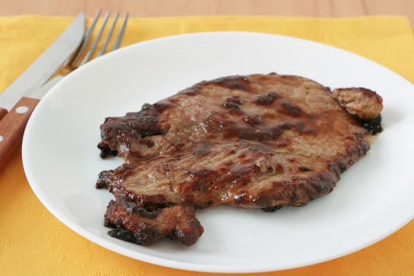 Fried beef — Stock Photo, Image