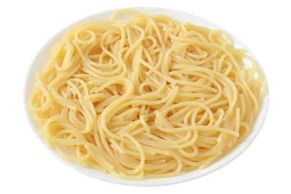 stock image Spaghetti on the white plate