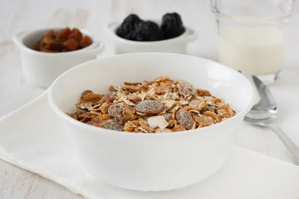 stock image Cereals with dry fruits