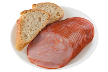 ekmek plaka ile jambon