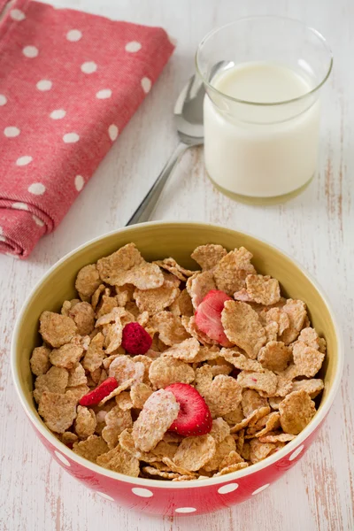 stock image Cereals with dry red fruits