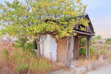 terk edilmiş eski bir ev