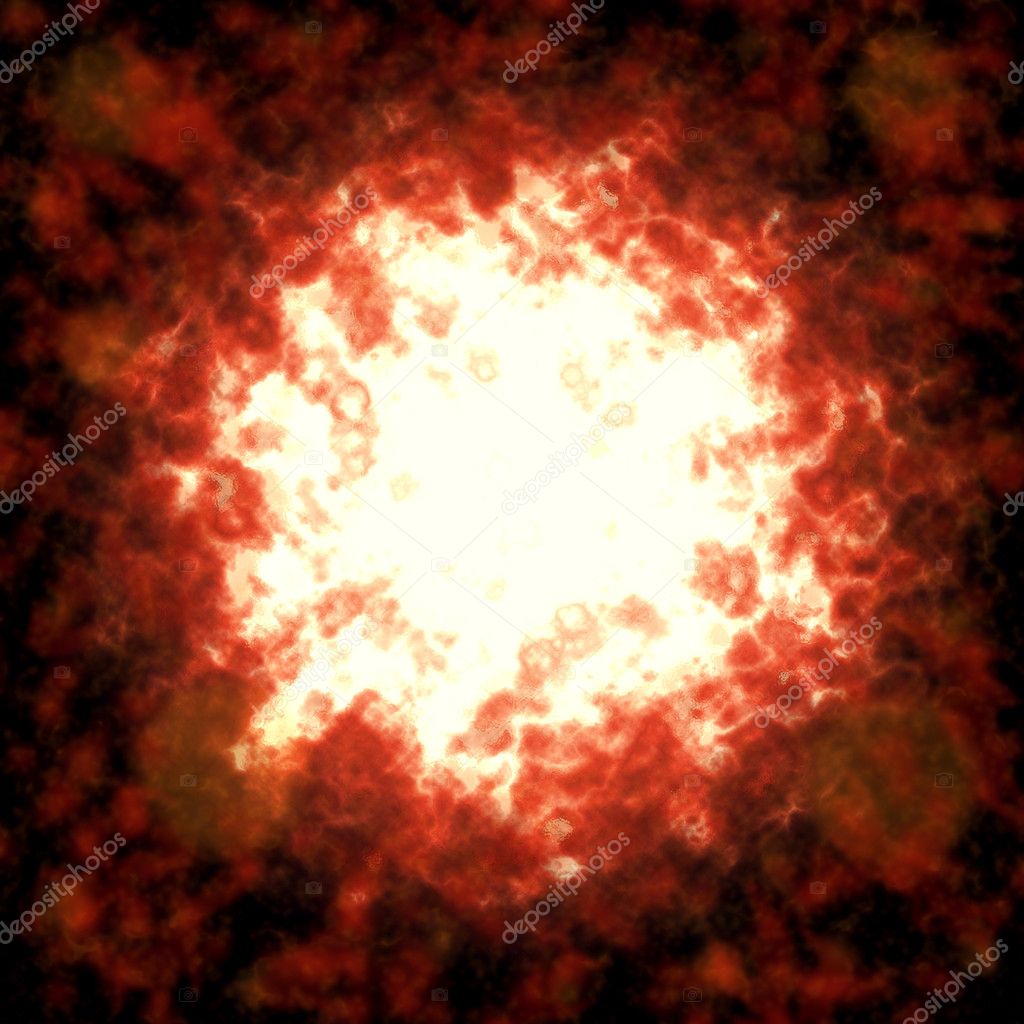 Abstract explosion background