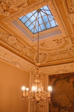 Ceiling of the Polovtsev mansion - Architect's house, St.Petersb clipart