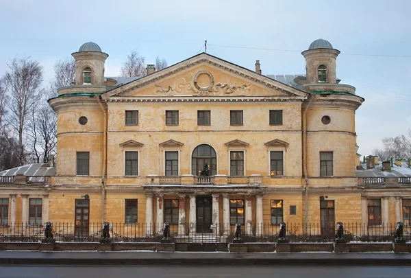 Landhuis van kushelev-bezborodko, Sint-petersburg, Rusland — Stockfoto