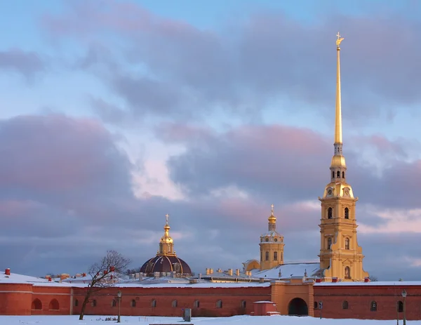 วิหารปีเตอร์และพอล เซนต์ปีเตอร์สเบิร์ก รัสเซีย . — ภาพถ่ายสต็อก