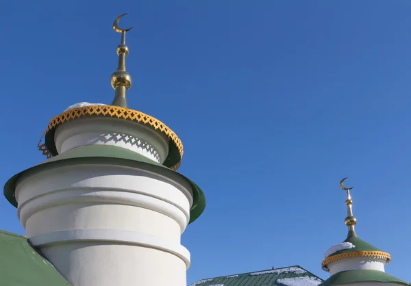 Gros plan de la mosquée Al-Marjani à Kazan, Tatarstan, Russie — Photo