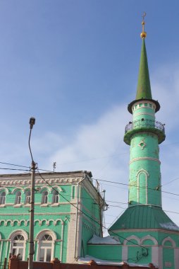 The ancient Soltan mosque in Kazan, Tatarstan, Russia clipart