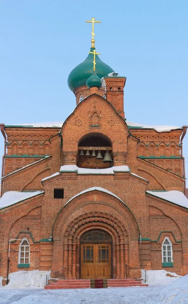 Kilise Tanrı'nın annesi (eski Beli Kazan simgesini onuruna — Stok fotoğraf