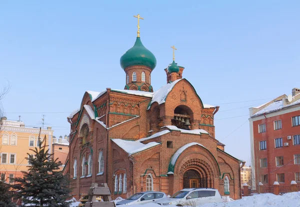 Kostel na počest Kazan ikony Matky Boží (stará Beli — Stock fotografie