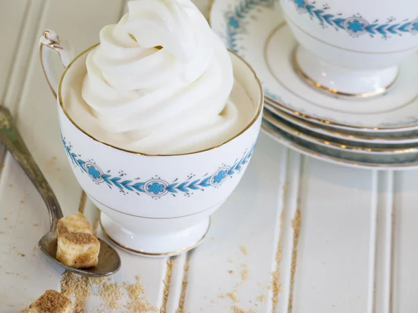 Morbido congelato servire yogurt . — Foto Stock
