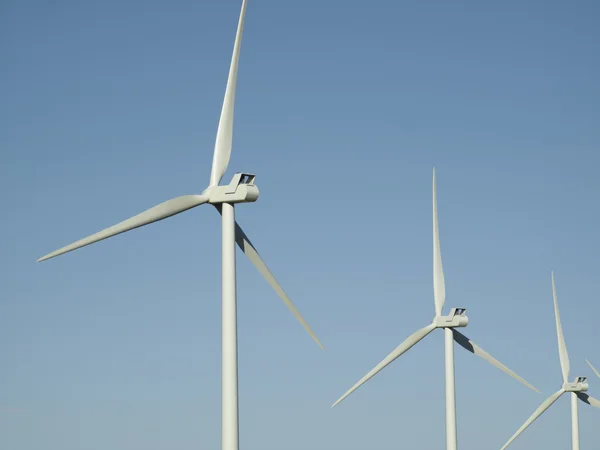 stock image Wind turbines farm