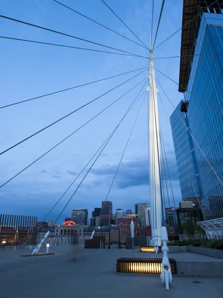 Denver Millennium Bridge — Stockfoto