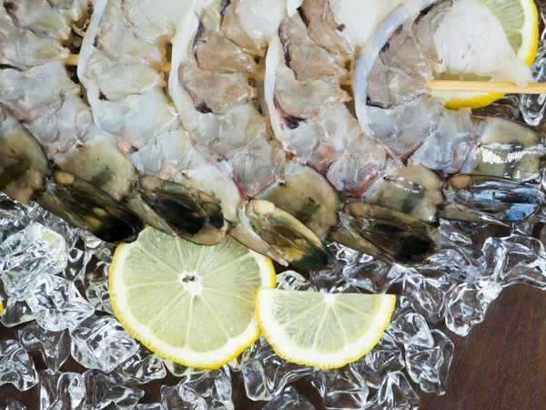 生虾 — 图库照片