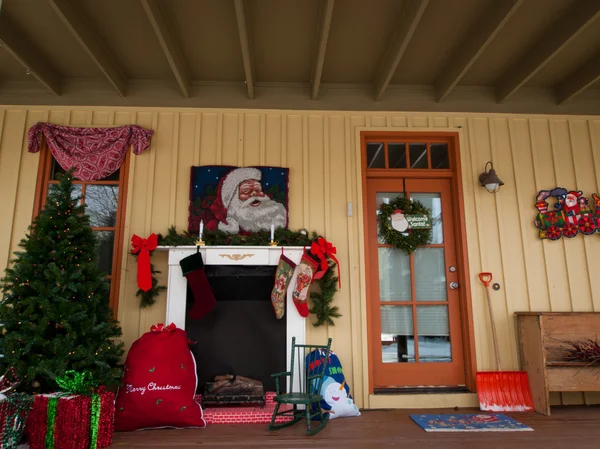 Karácsonyi ház — Stock Fotó