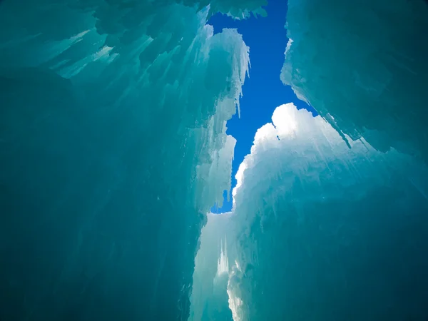 Castelli di ghiaccio — Foto Stock